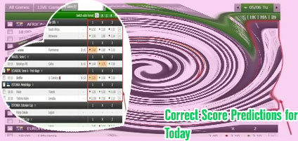 Flashscore prediction today correct score
