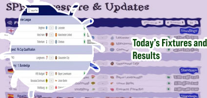 Livescore football results